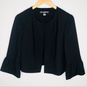 Karl Lagerfield bellsleeve jacket